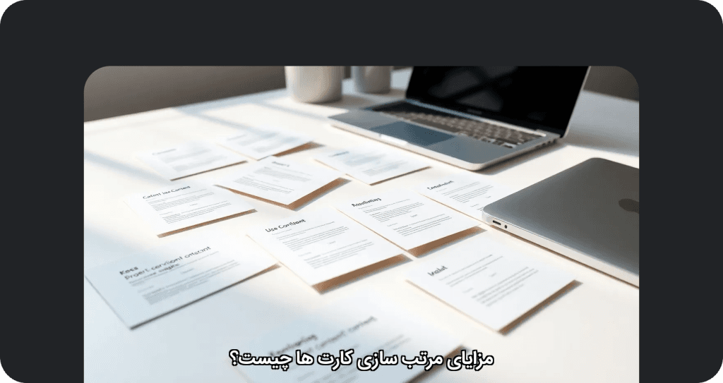 مرتب سازی کارت ها